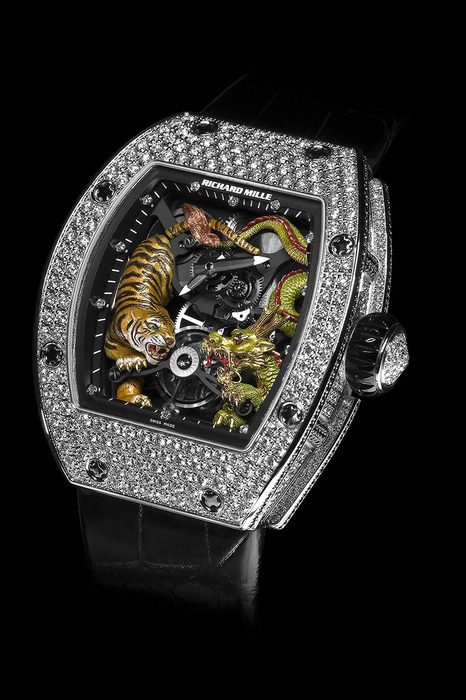 Richard Mille RM51-01 楊紫瓊龍虎陀飛輪腕錶,價格電洽。
